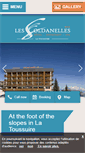 Mobile Screenshot of hotelsoldanelles.com